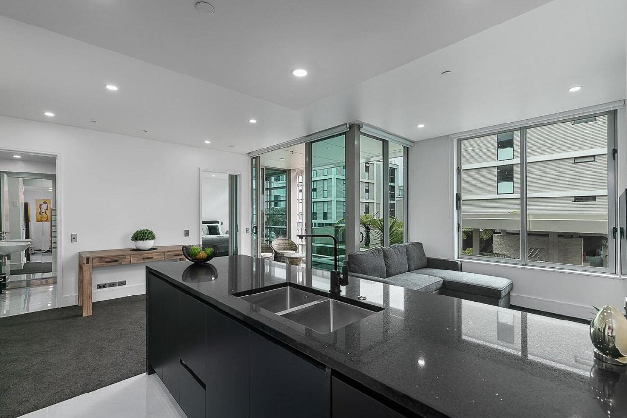 Qv Upscale Modern Viaduct Apt With Parking - 965 Окленд Екстер'єр фото